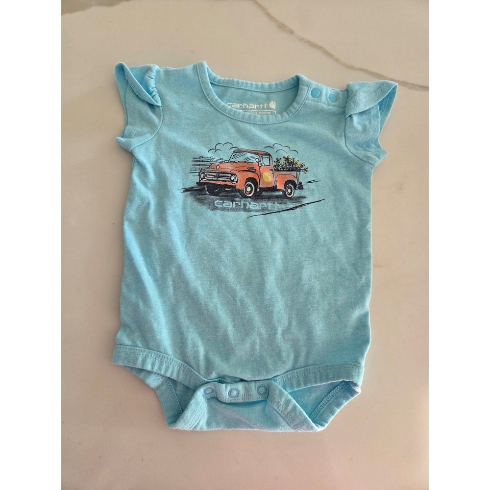 Carhartt baby girl bodysuit 3 mos